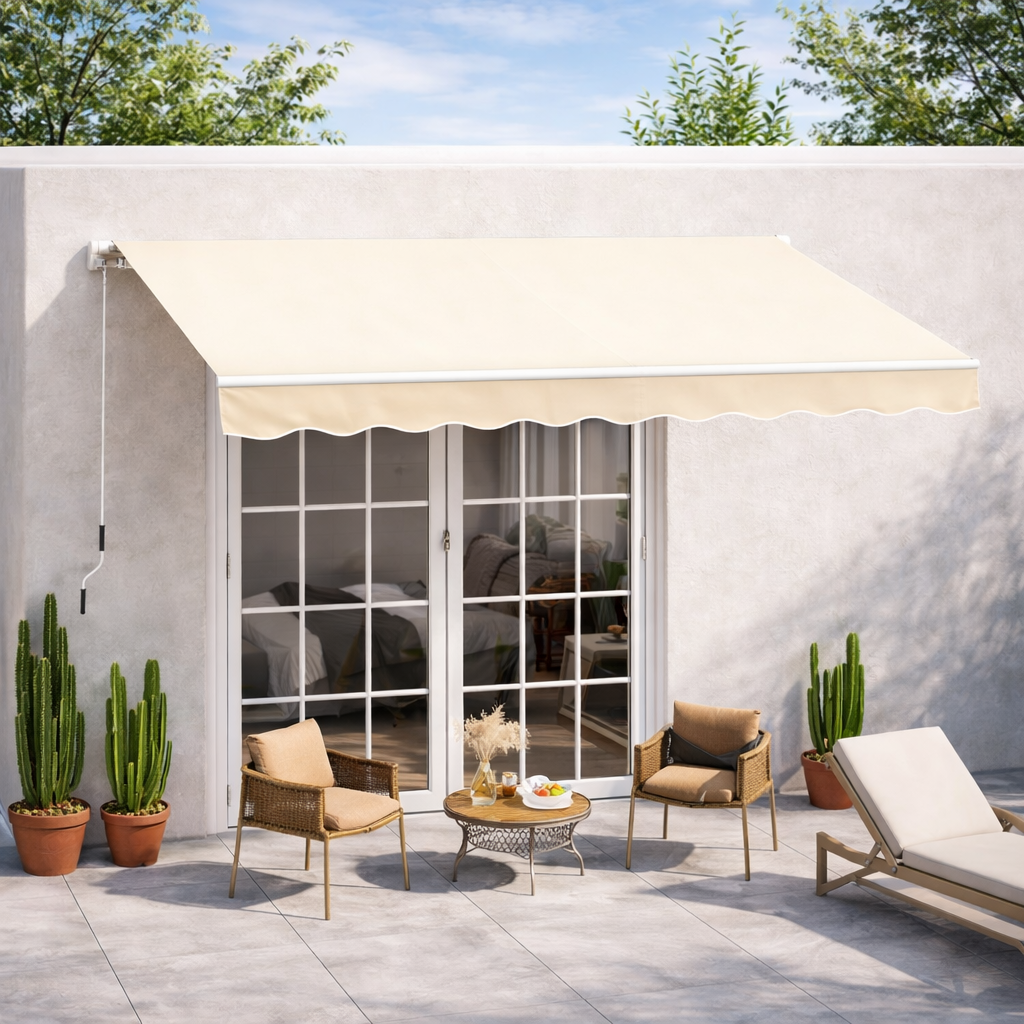 Store Banne Manuel 2,95 x 2,45 m