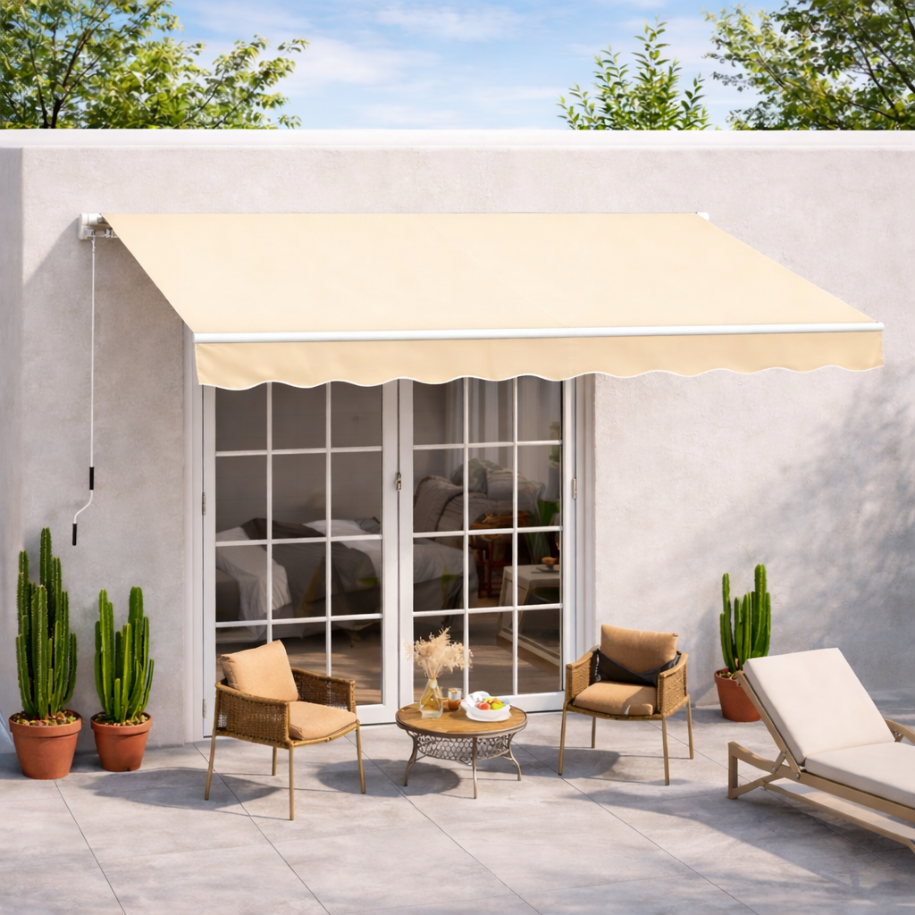 Store Banne Manuel 2,95 x 2,45 m